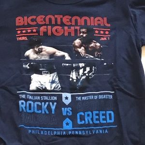 Funko Tops - Funko Vintage Inspired Rocky vs Creed Fight Shirt Funko Tops - Funko Vintage Inspired Rocky vs Creed Fight Shirt